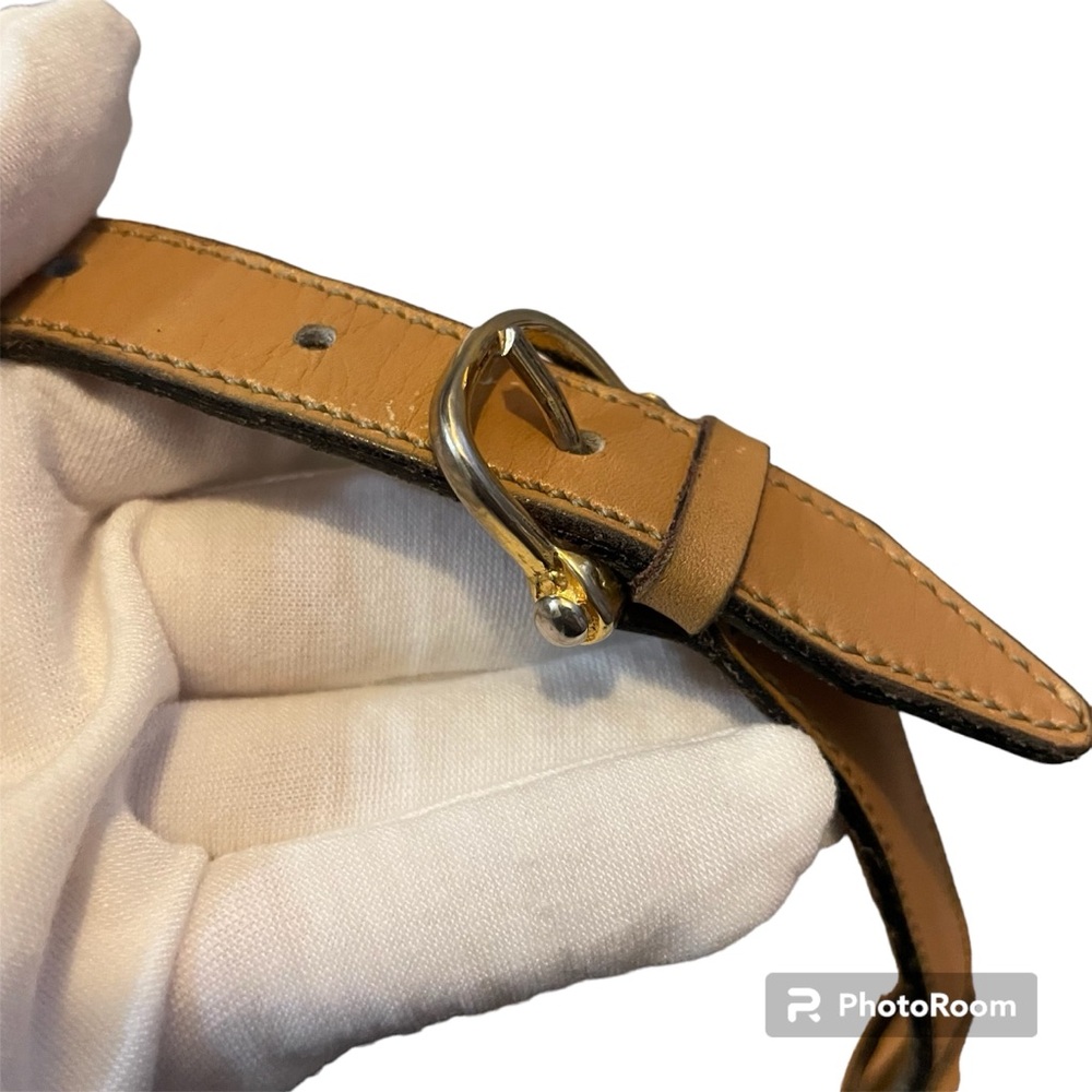 CELINE Authentic Vintage Tan Envelope Flap Shoulder Crossbody Bag with COA - Picture 13 of 17